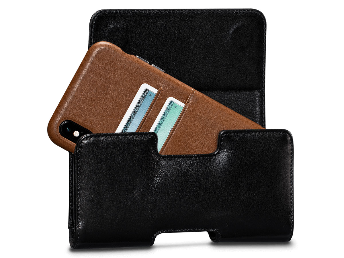 Sena Magnetic Holster SnapOn Wallet Duo - iPhone XR Hoesje