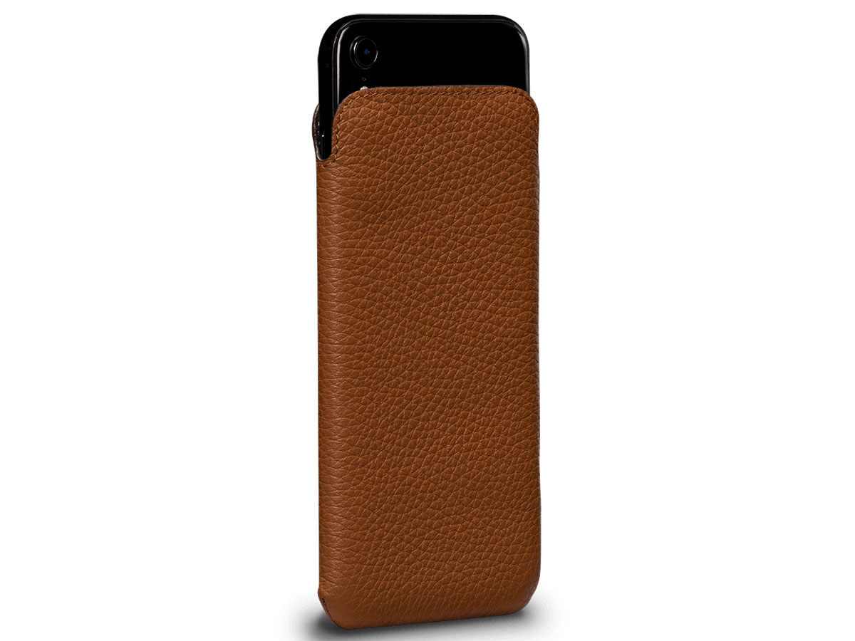 Sena Ultraslim Sleeve Bruin Leer - iPhone XR hoesje