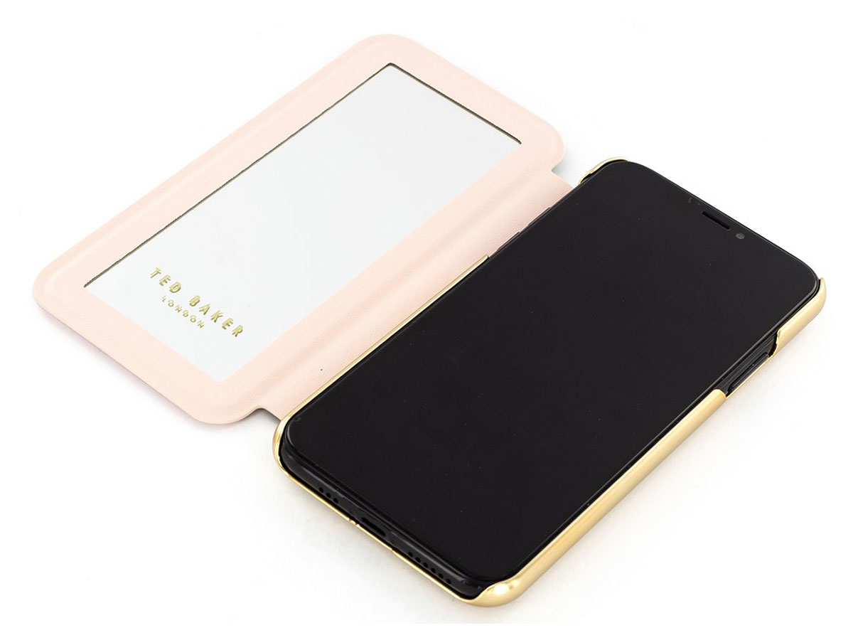 Ted Baker ABBIEEY Mirror Folio Case - iPhone XR Hoesje