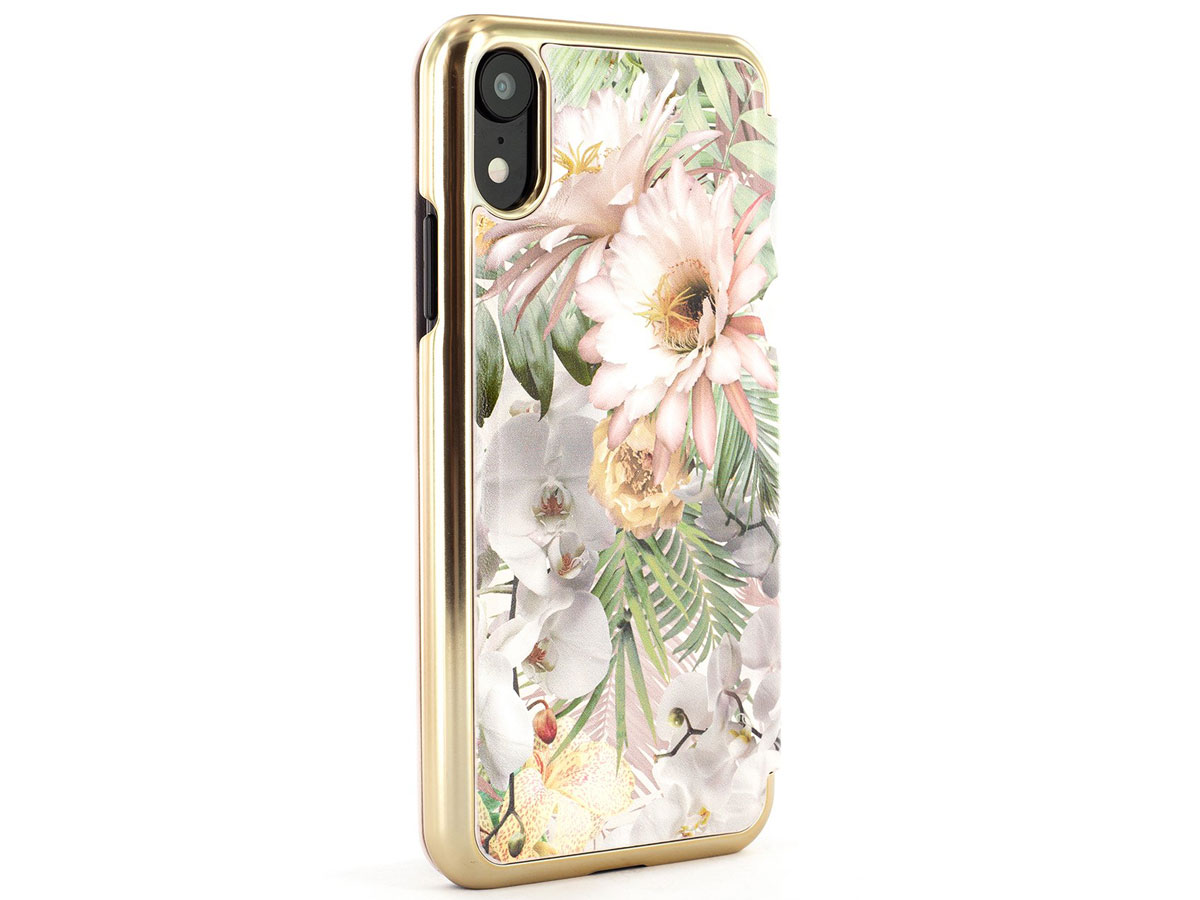 Ted Baker ABBIEEY Mirror Folio Case - iPhone XR Hoesje