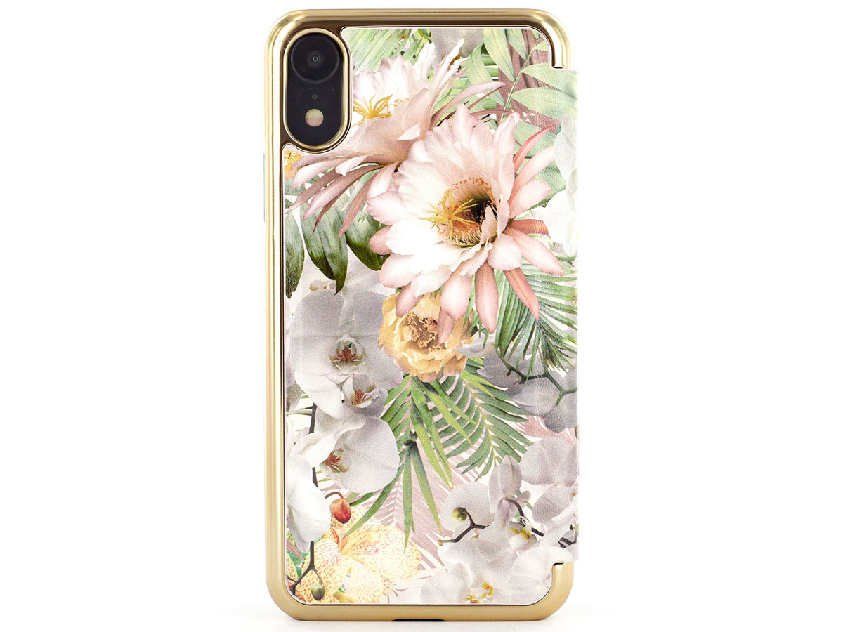 Ted Baker ABBIEEY Mirror Folio Case - iPhone XR Hoesje