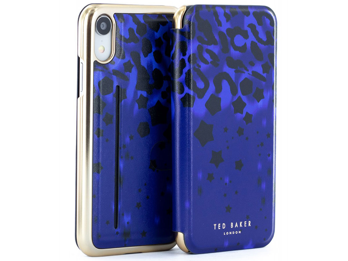 Ted Baker Beetty Topaz Mirror Folio Case - iPhone XR Hoesje