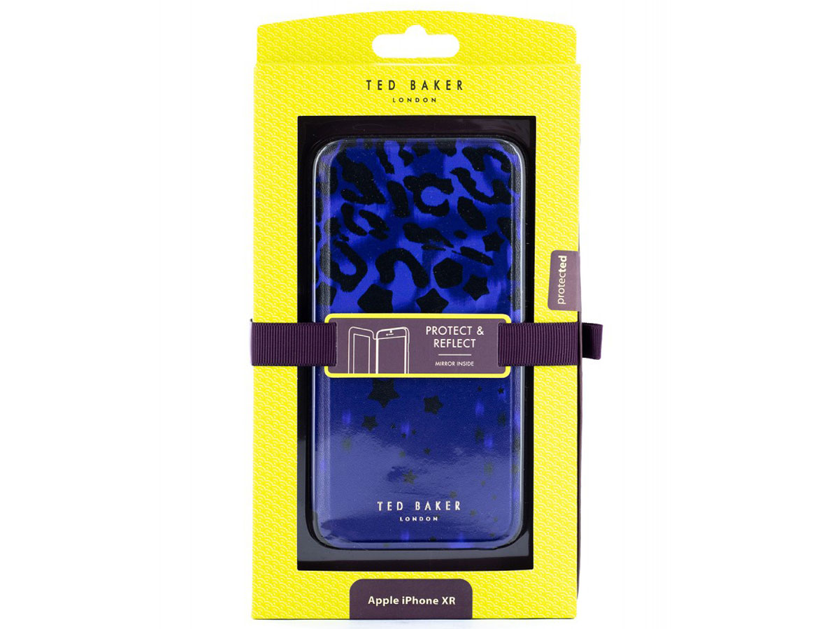 Ted Baker Beetty Topaz Mirror Folio Case - iPhone XR Hoesje