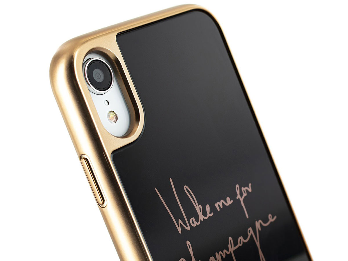 Ted Baker Champagne HD Glass Case - iPhone XR Hoesje