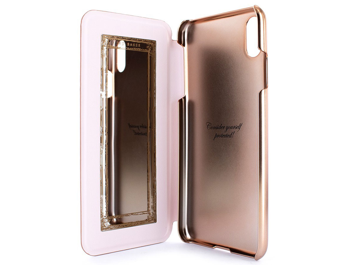 Ted Baker Glitsie Folio Case - iPhone XR Hoesje