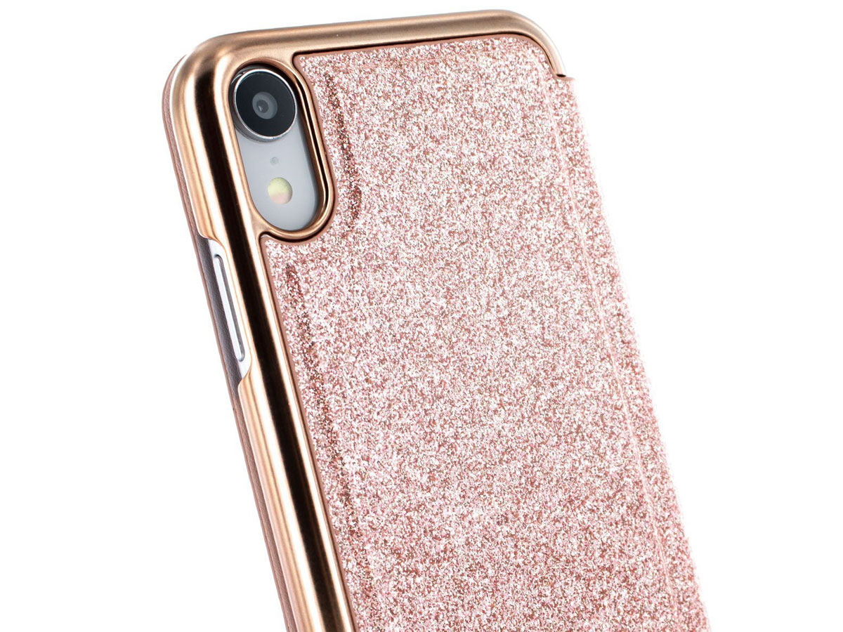 Ted Baker Glitsie Folio Case - iPhone XR Hoesje