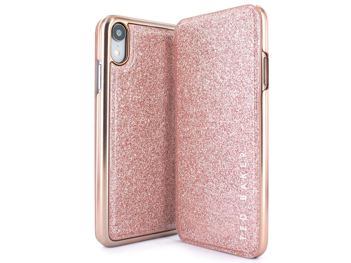 Ted Baker Glitsie Folio Case - iPhone XR Hoesje