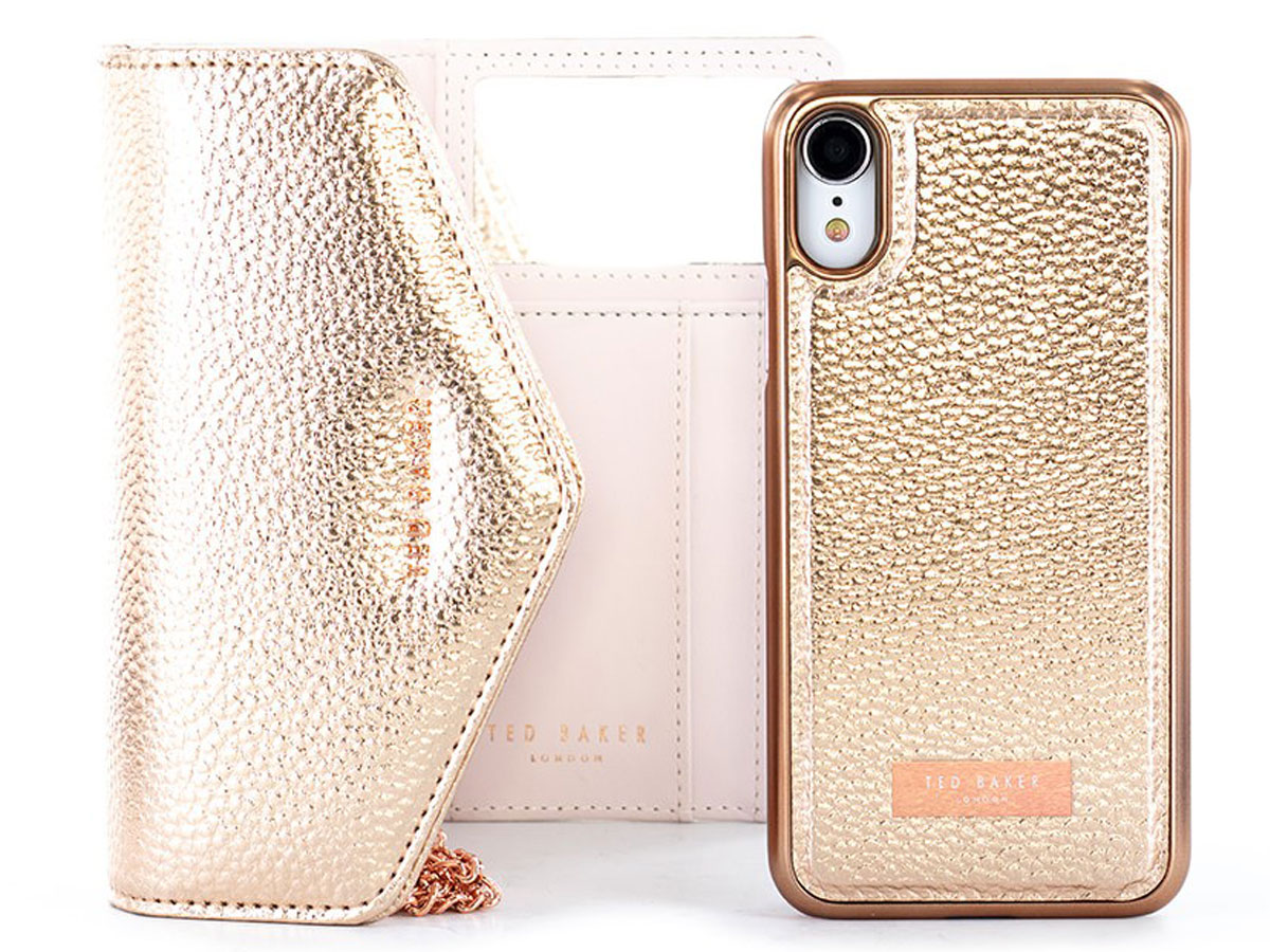 Ted Baker Selie Crossbody Rosé - iPhone XR hoesje