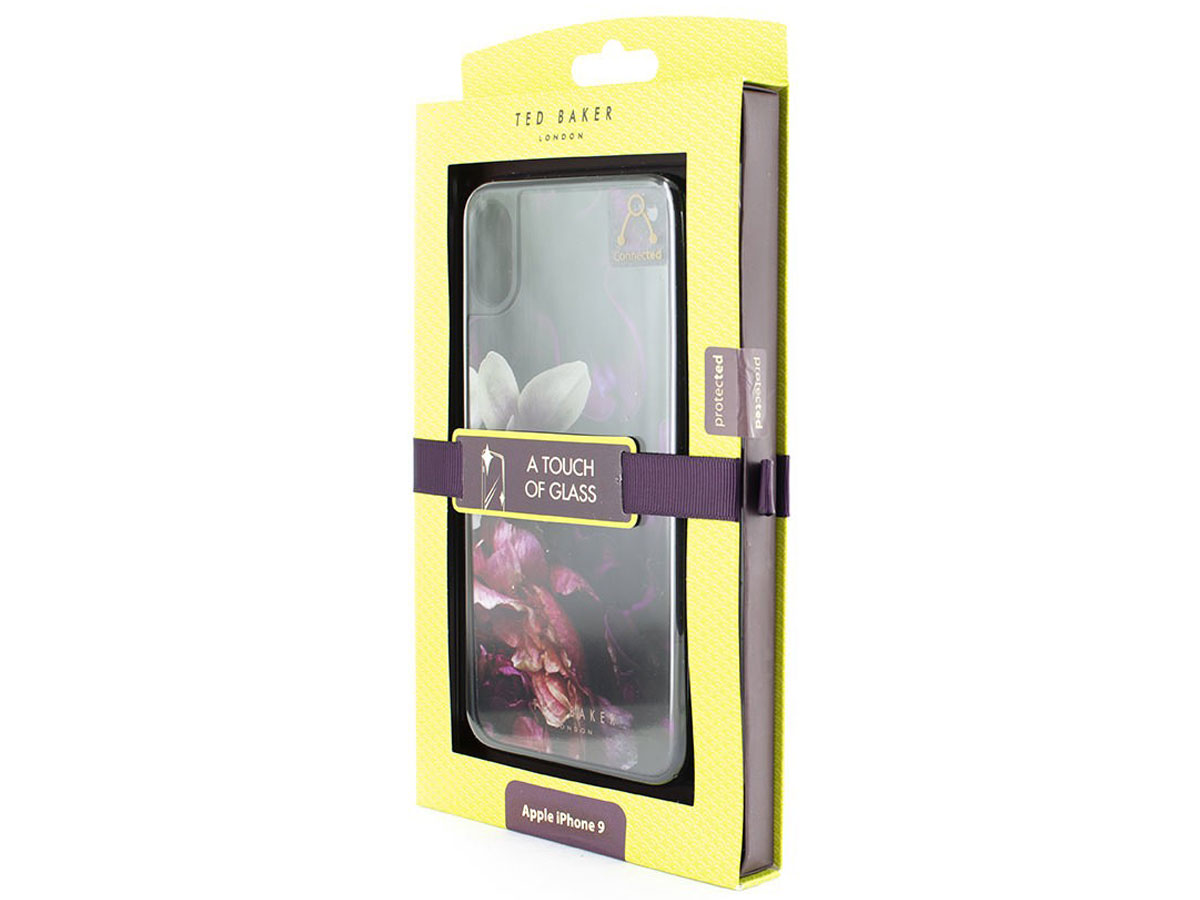 Ted Baker Splendour HD Glass Case - iPhone XR Hoesje