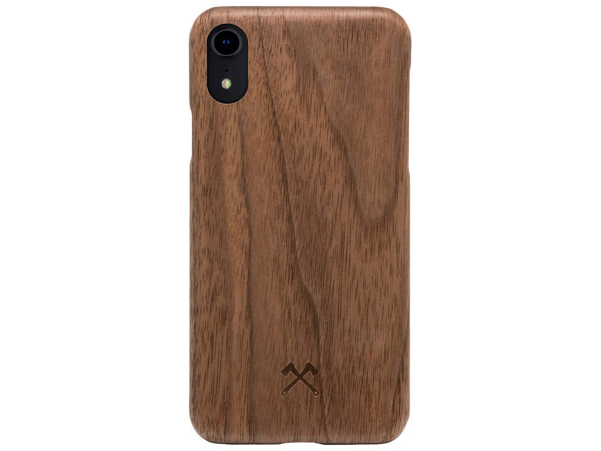Woodcessories EcoSlim Kevlar Walnut - iPhone XR hoesje