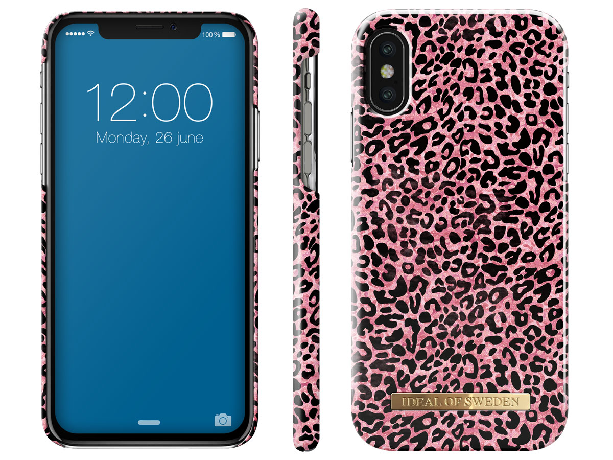 iDeal of Sweden Case Lush Leopard - iPhone X/Xs hoesje