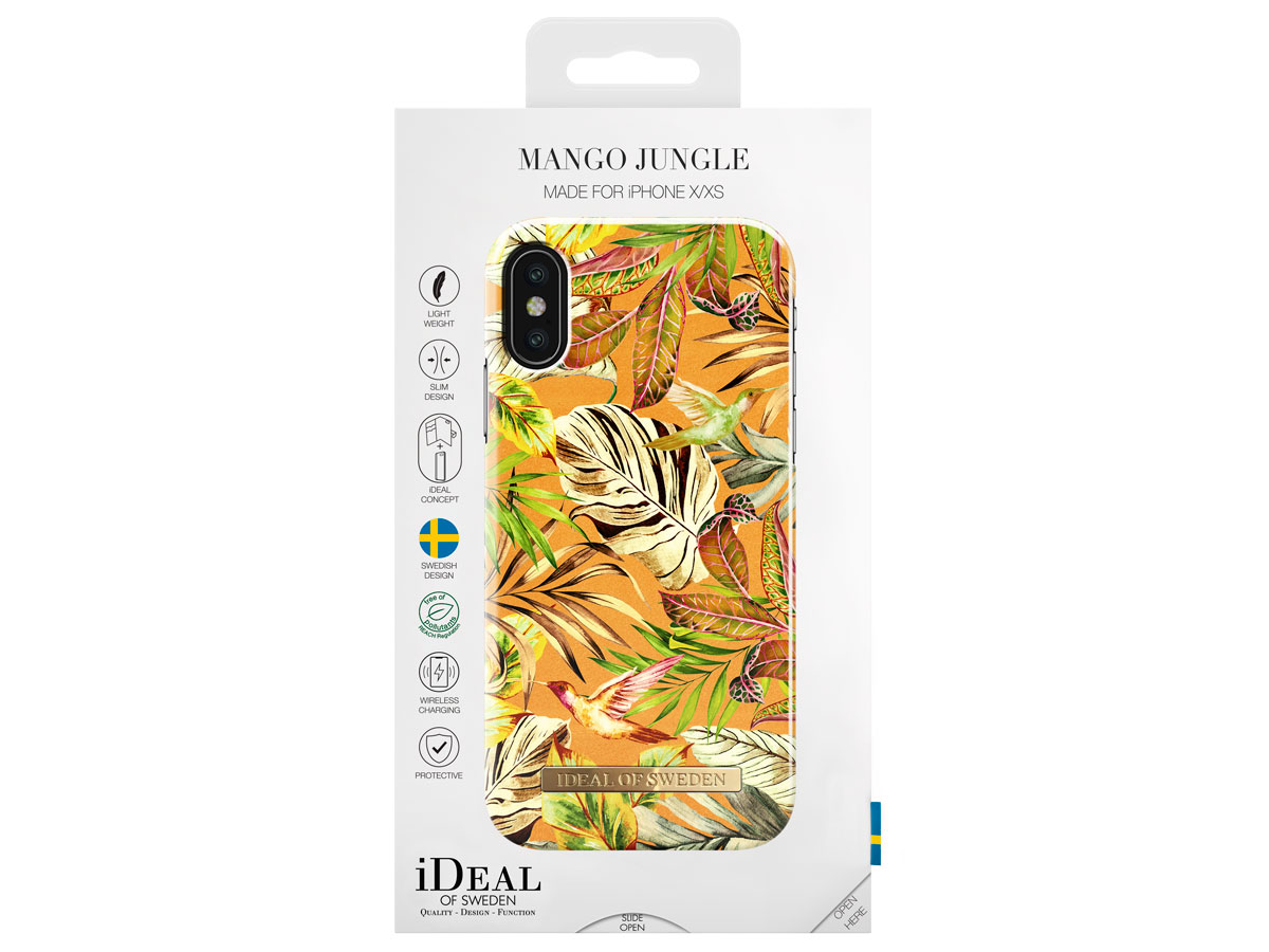 iDeal of Sweden Case Mango Jungle - iPhone X/Xs hoesje