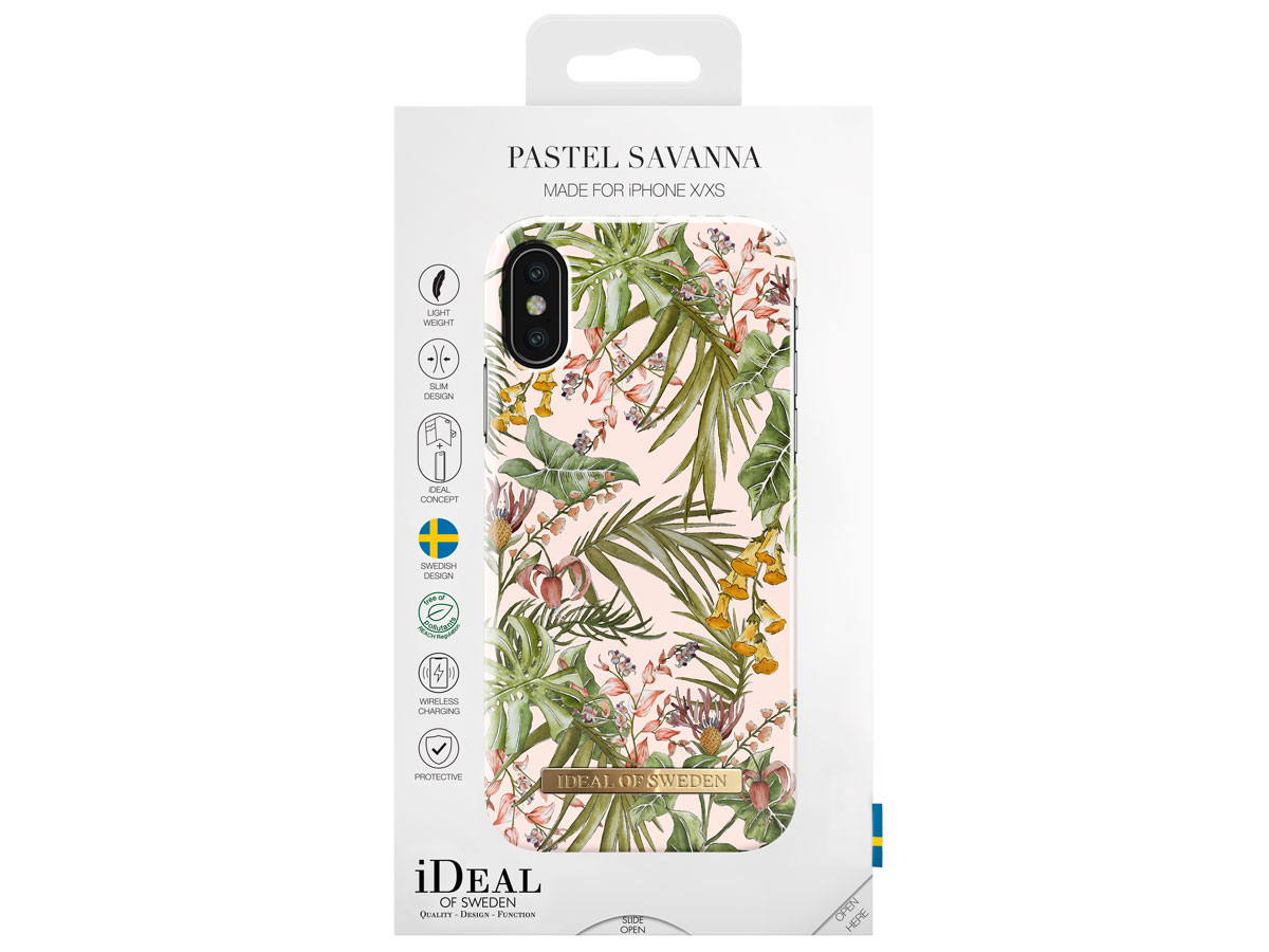 iDeal of Sweden Case Pastel Savanna - iPhone X/Xs hoesje