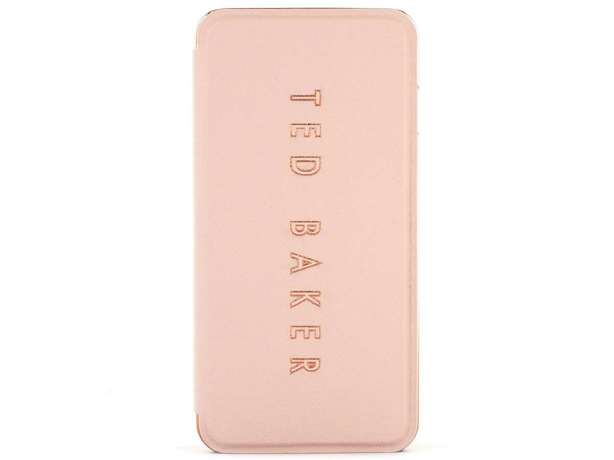 Ted Baker GGEORGI Folio Case Dusky Pink - iPhone X/Xs Hoesje