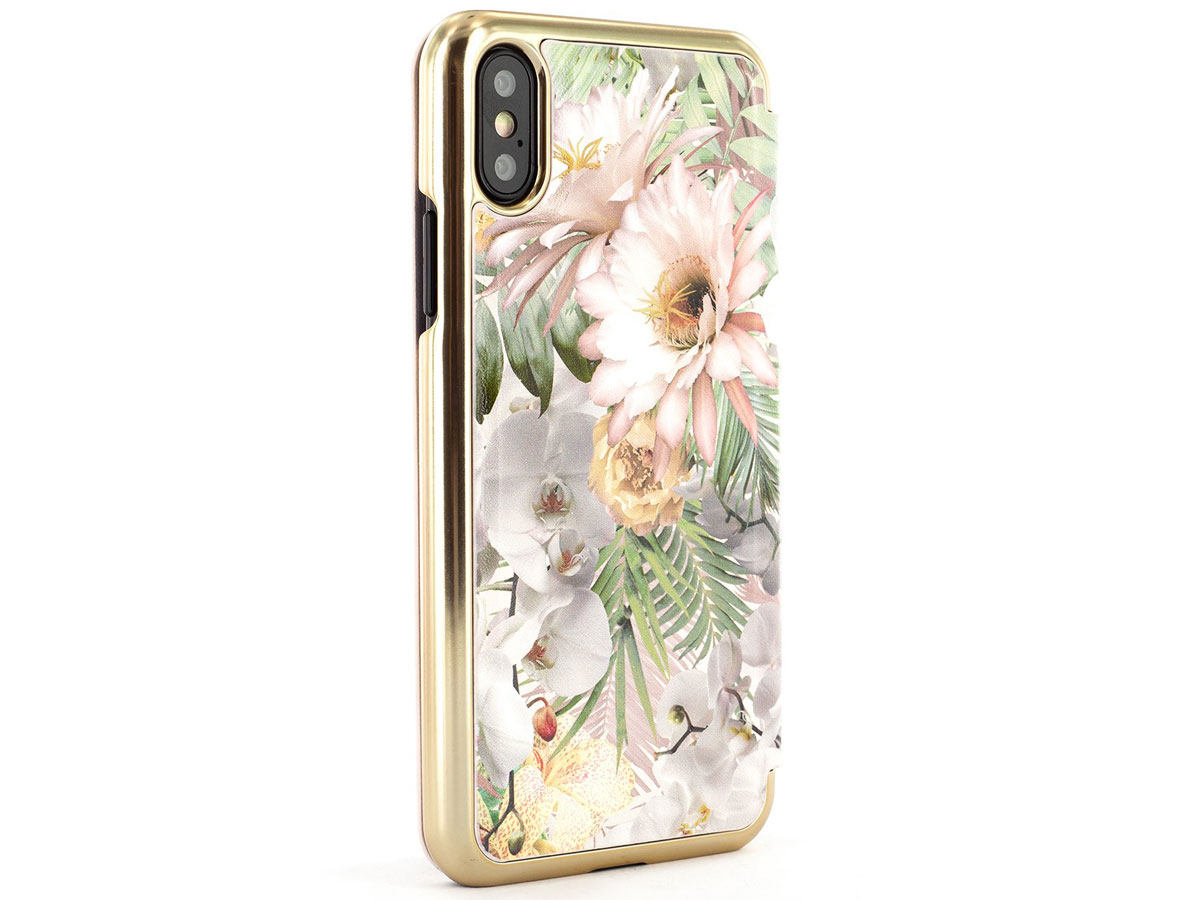 Ted Baker HHELENA Mirror Folio Case - iPhone X/Xs Hoesje