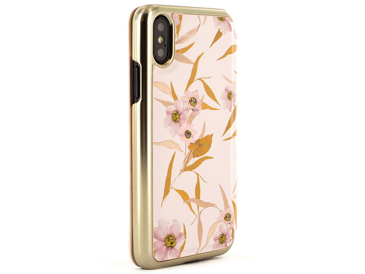 Ted Baker MELISAH Mirror Folio Case - iPhone X/Xs Hoesje