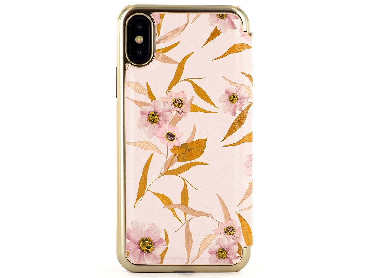 Ted Baker MELISAH Mirror Folio Case - iPhone X/Xs Hoesje