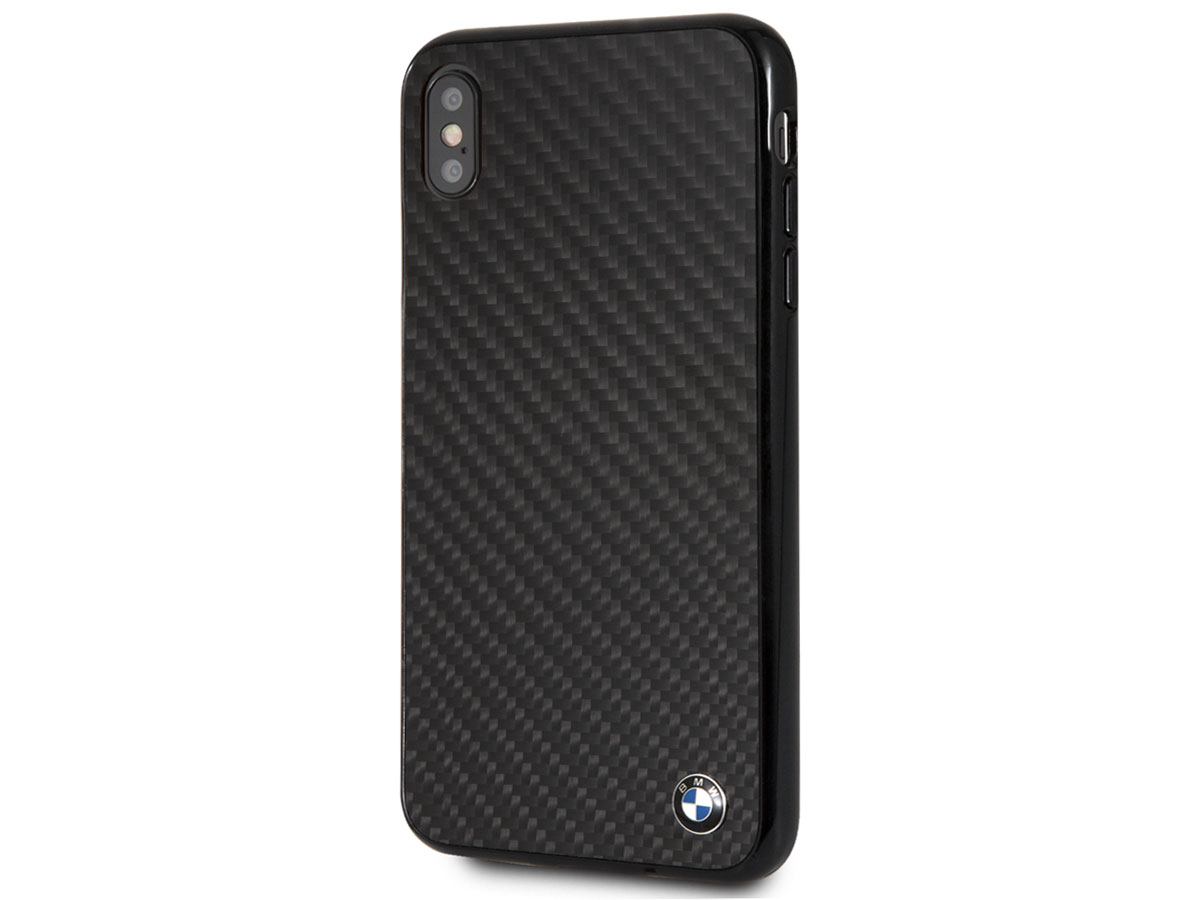 BMW Carbon Fiber Case - iPhone Xs Max hoesje