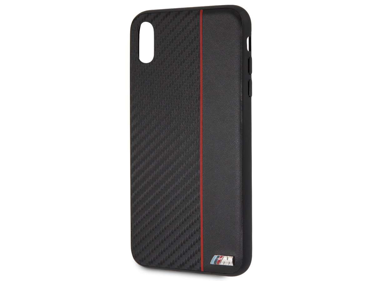 BMW M Sport Hard Case Rood - iPhone Xs Max hoesje