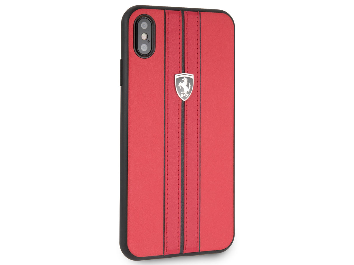 Ferrari Urban Hard Case Rood - iPhone Xs Max hoesje