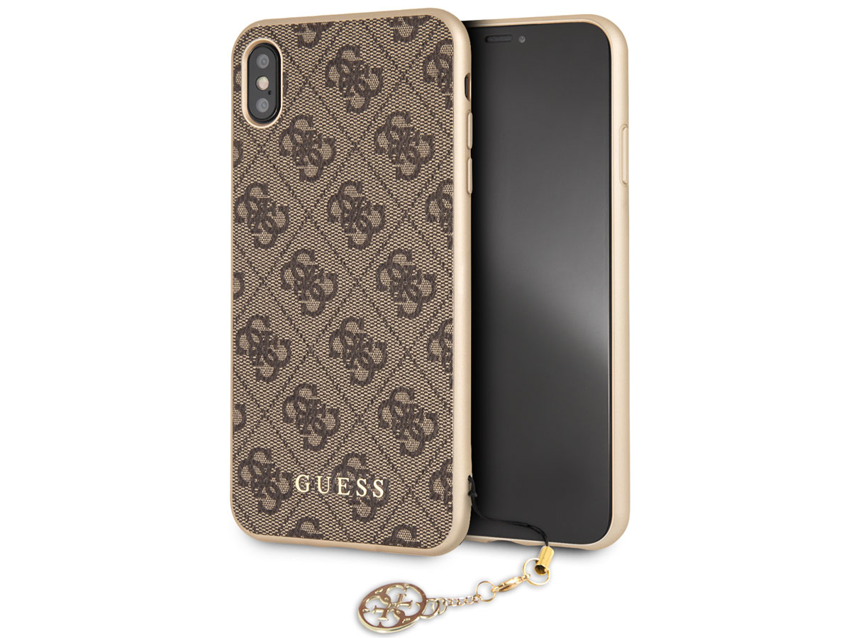 Guess Monogram Charm Case | iPhone Xs Max hoesje