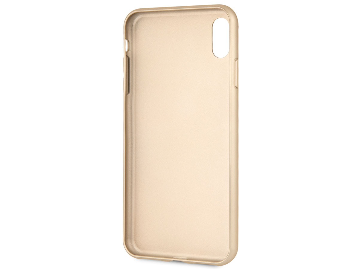 Guess Iridescent Case Goud - iPhone Xs Max hoesje