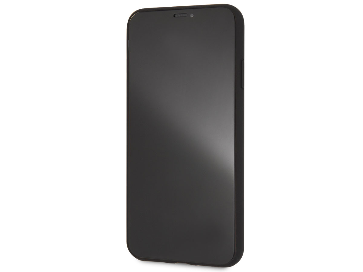 Guess Iridescent Case Zwart - iPhone Xs Max hoesje