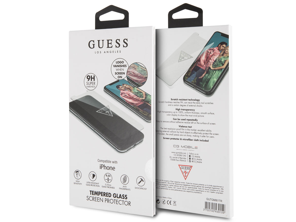 Guess Tempered Glass iPhone Xs Max Screen Protector
