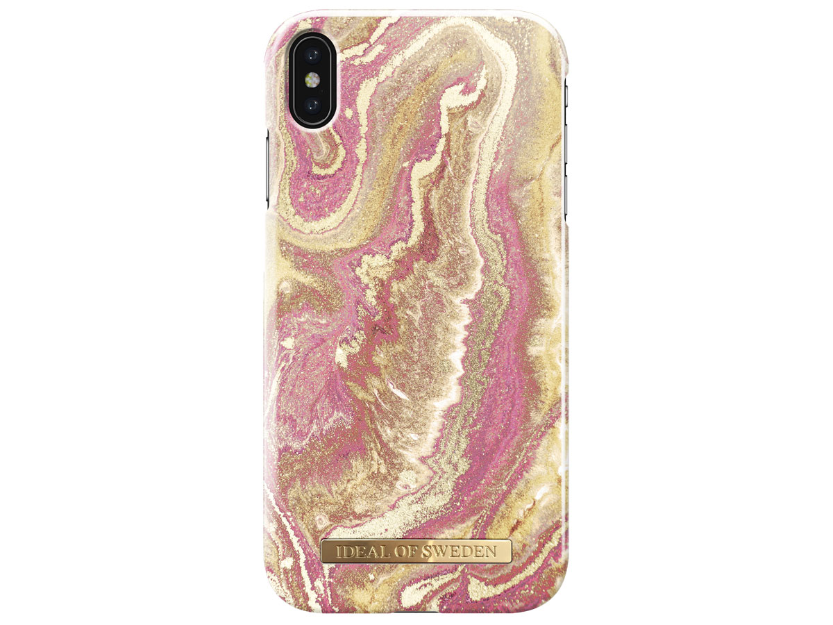 openbaar Afkorten Malen iDeal of Sweden Golden Blush Marble iPhone Xs Max Case