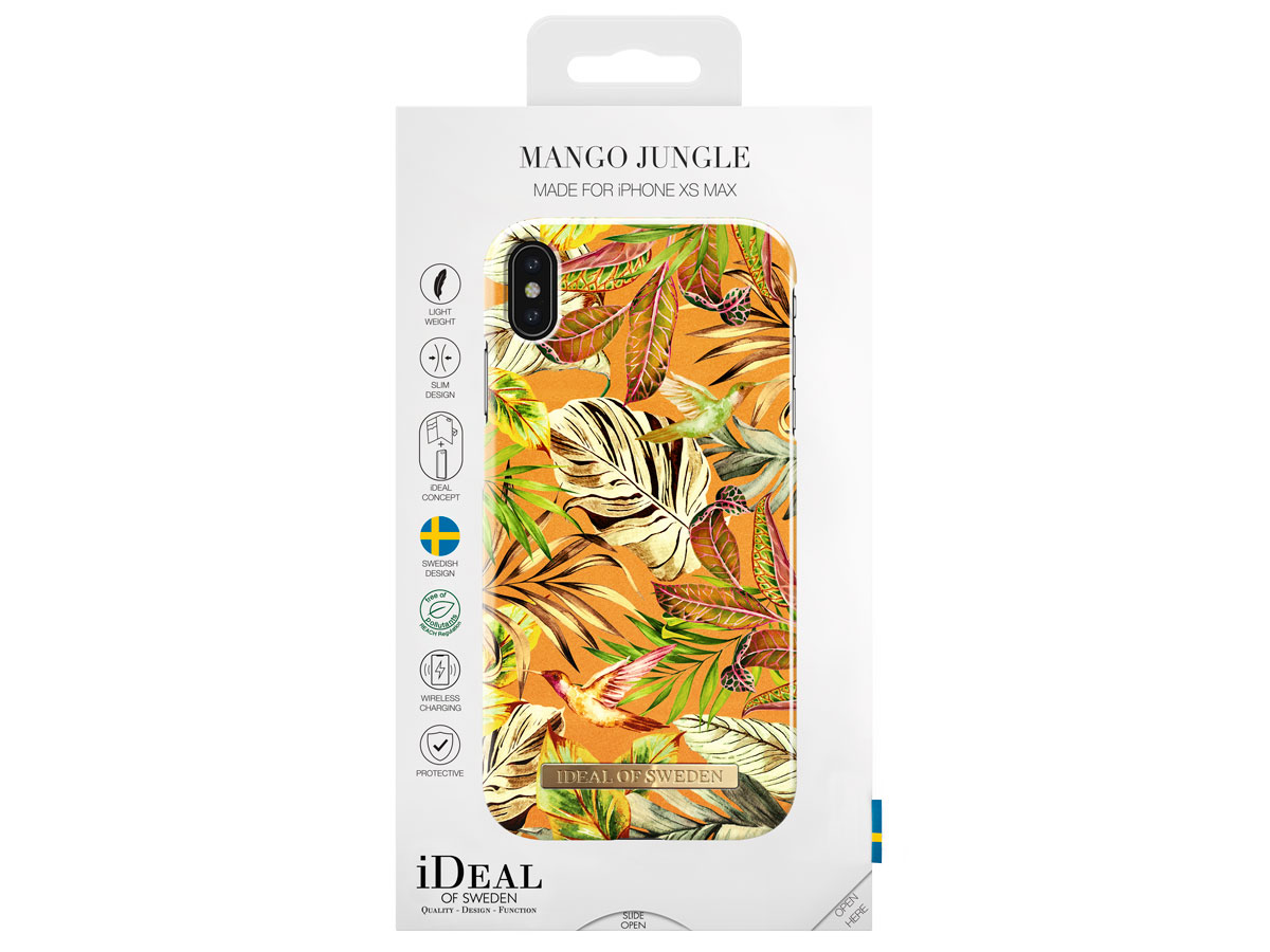iDeal of Sweden Case Mango Jungle - iPhone Xs Max hoesje