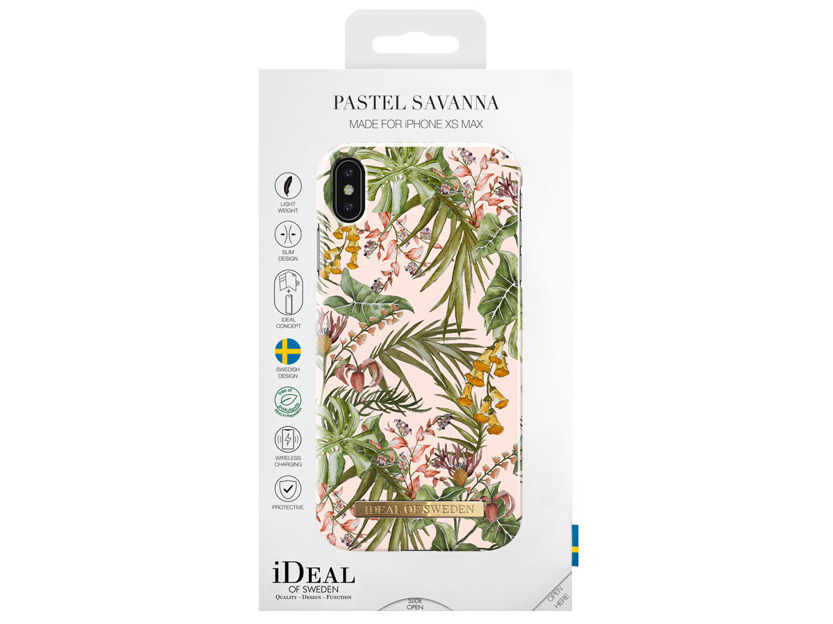 iDeal of Sweden Case Pastel Savanna - iPhone Xs Max hoesje