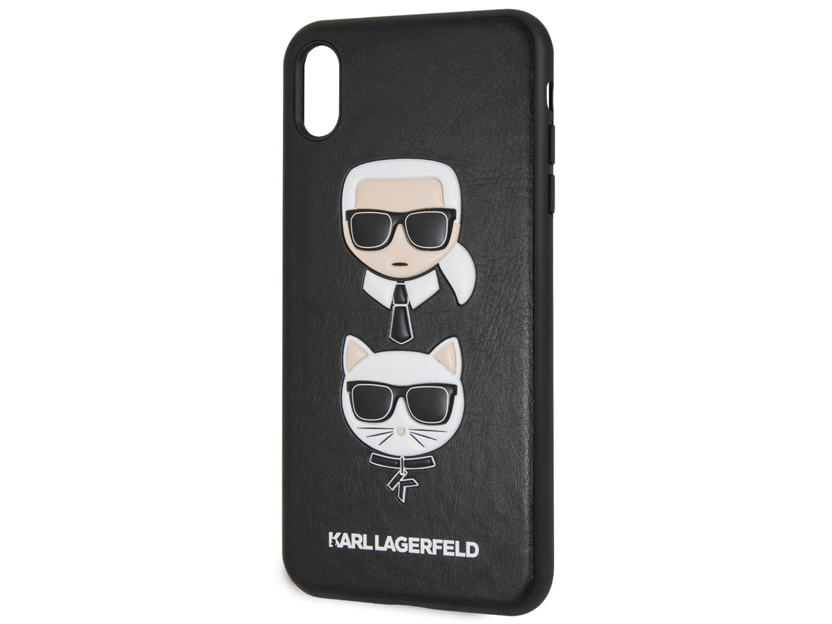 Karl Lagerfeld & Choupette Case - iPhone Xs Max hoesje