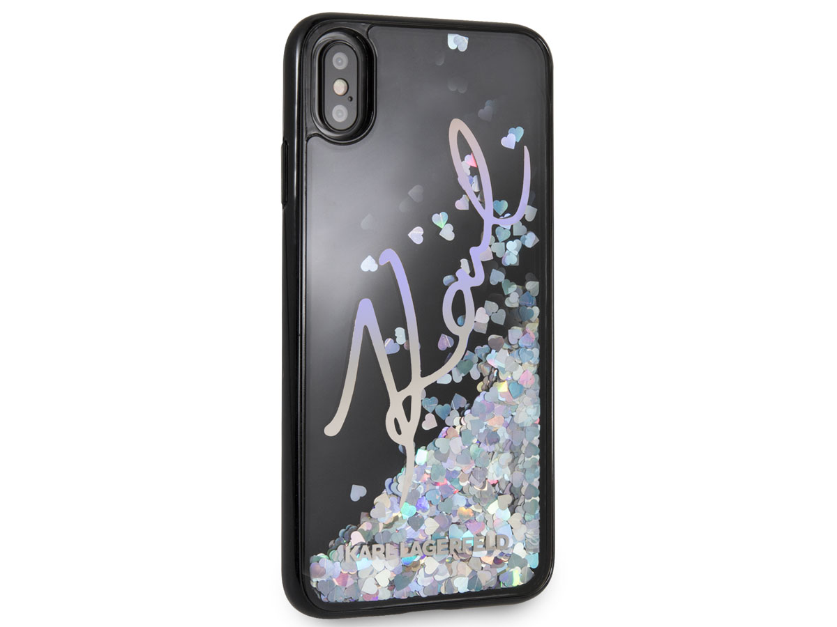 Karl Lagerfeld Signature Case - iPhone Xs Max hoesje