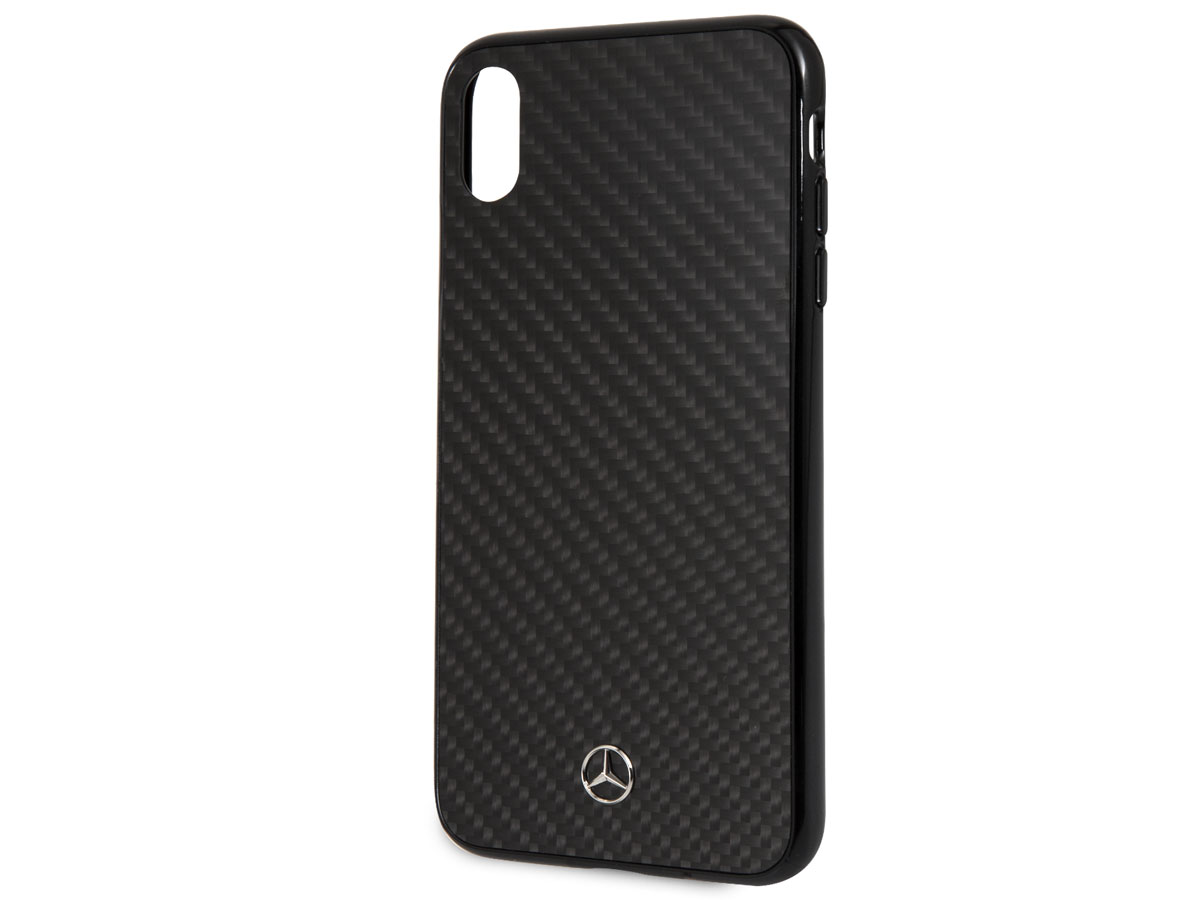 Mercedes-Benz Carbon Fiber Case - iPhone Xs Max Hoesje