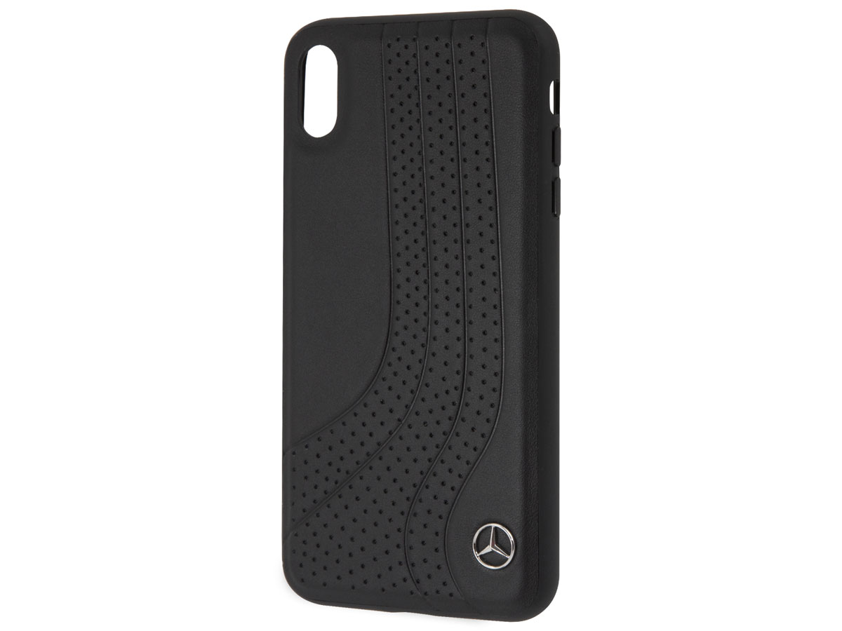 Mercedes-Benz Curve Case - iPhone Xs Max Hoesje Leer
