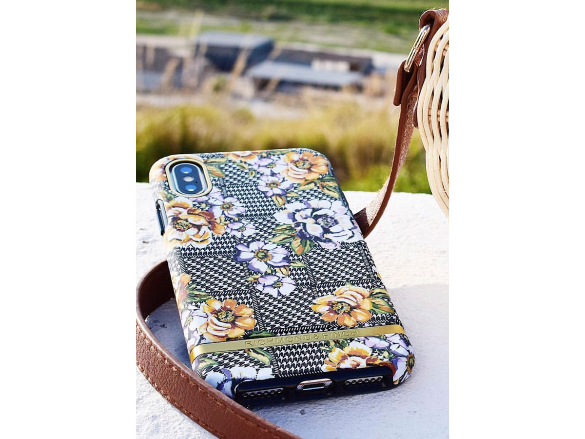 Richmond & Finch Floral Tweed - iPhone Xs Max hoesje