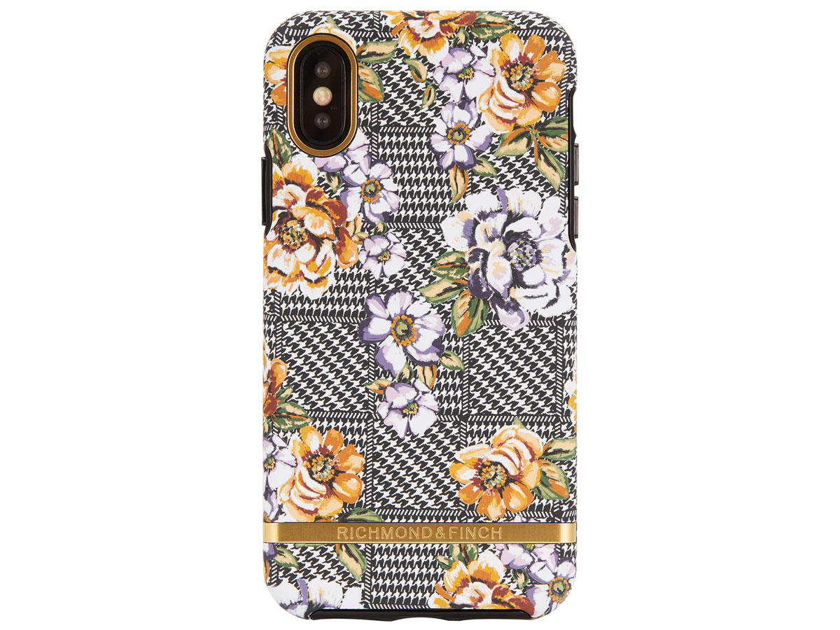 Richmond & Finch Floral Tweed - iPhone Xs Max hoesje