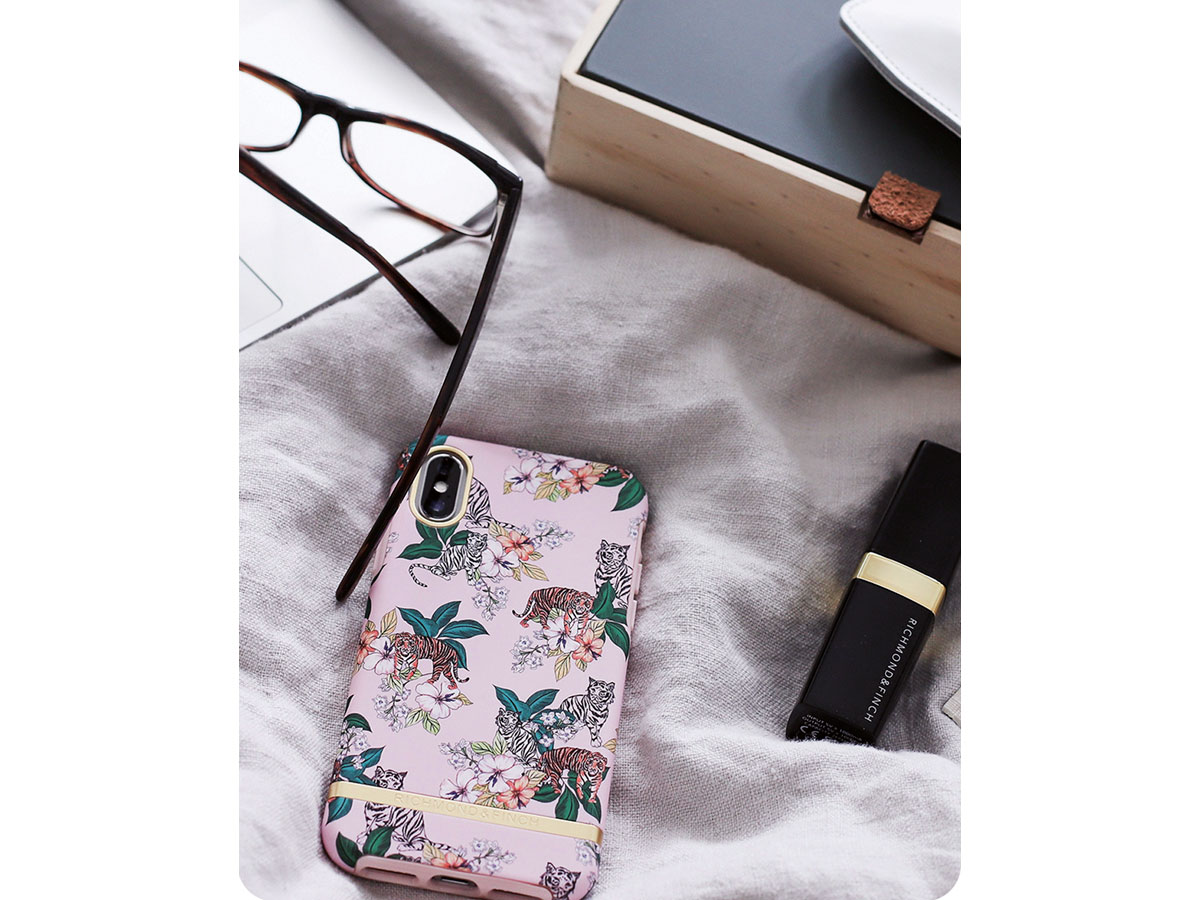 Richmond & Finch Pink Tiger Case - iPhone Xs Max hoesje