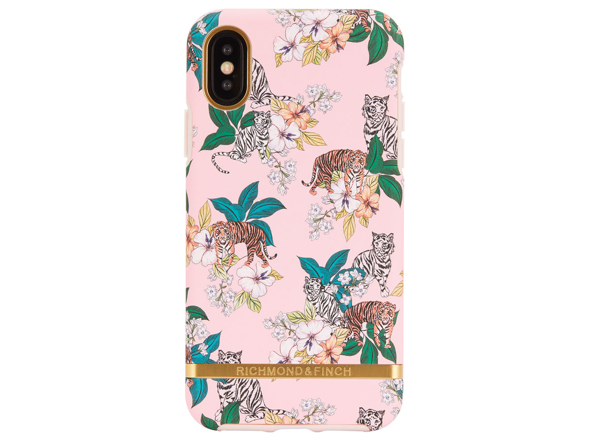 Richmond & Finch Pink Tiger Case - iPhone Xs Max hoesje