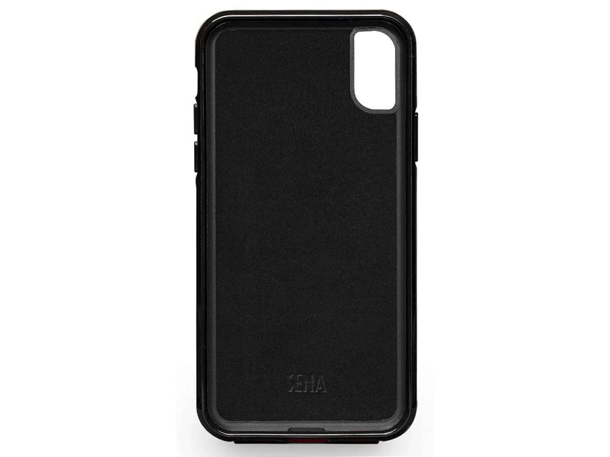 Sena WalletSkin Case Rood - iPhone Xs Max Hoesje Leer