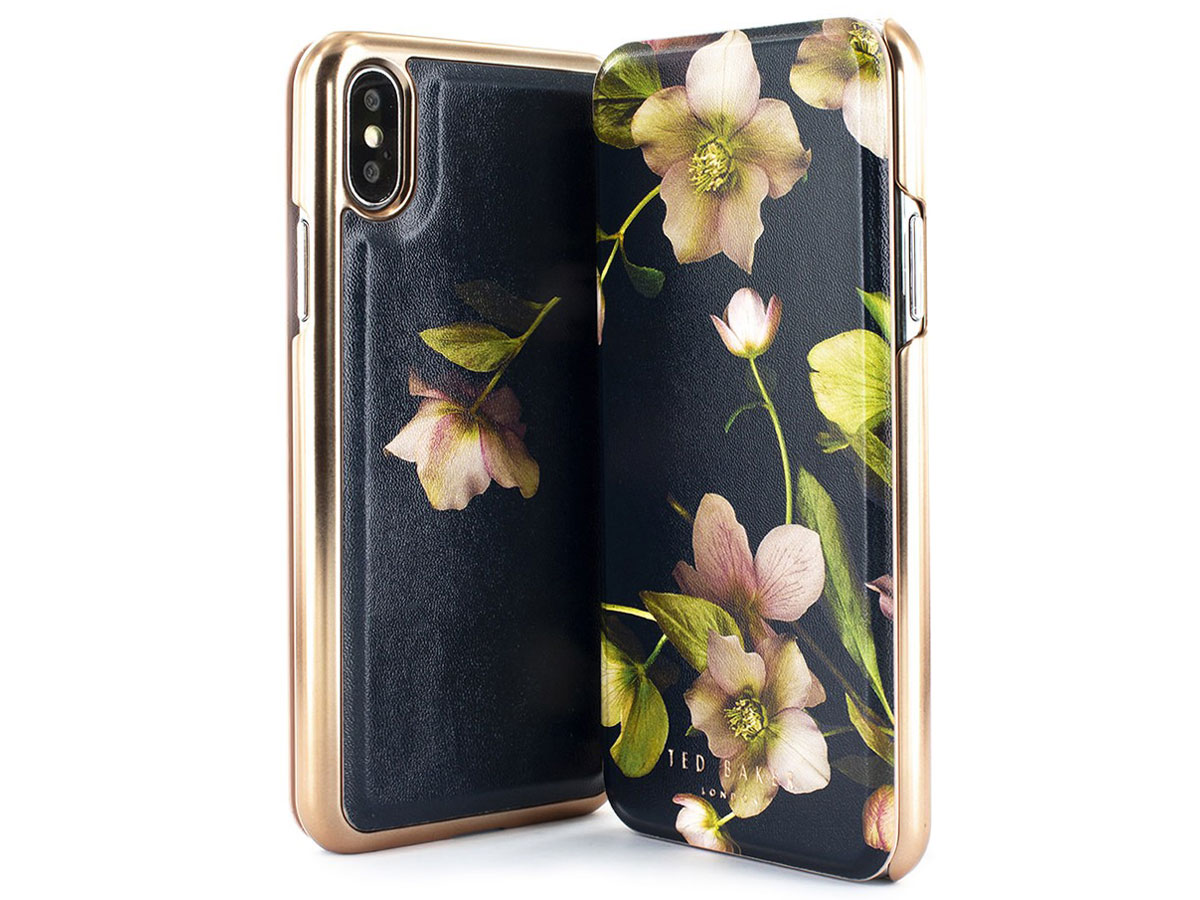 Ted Baker Aboretum Folio Case - iPhone Xs Max Hoesje