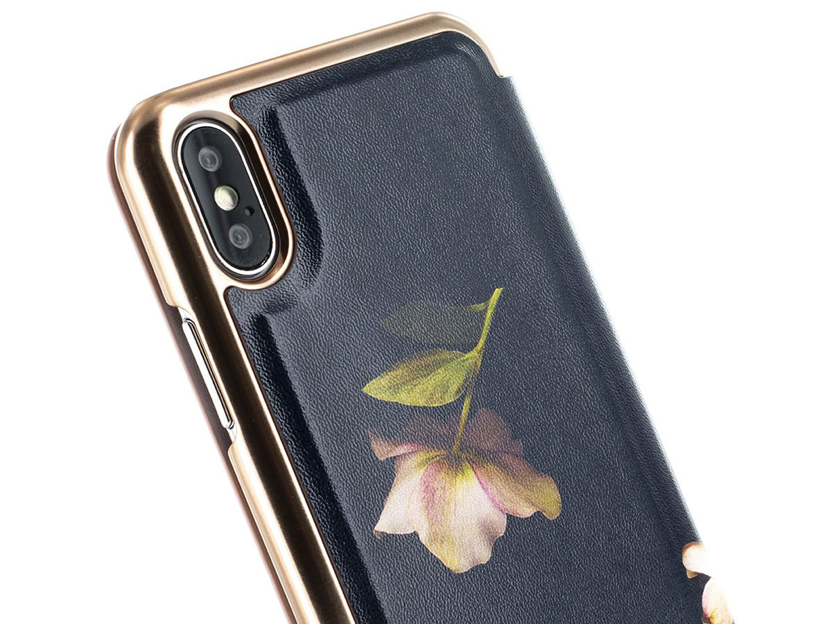 Ted Baker Aboretum Folio Case - iPhone Xs Max Hoesje