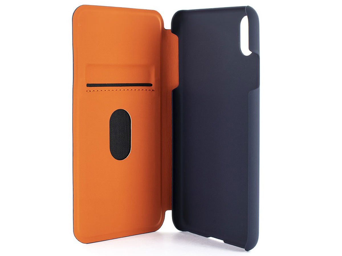 Ted Baker Card Folio Navy - iPhone Xs Max Hoesje