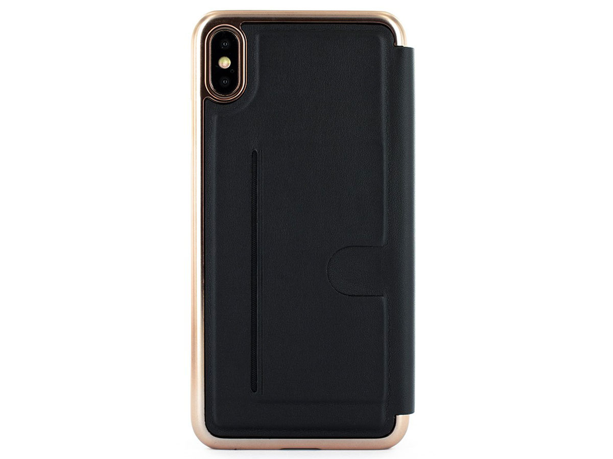Ted Baker Champagne Folio Case - iPhone Xs Max Hoesje