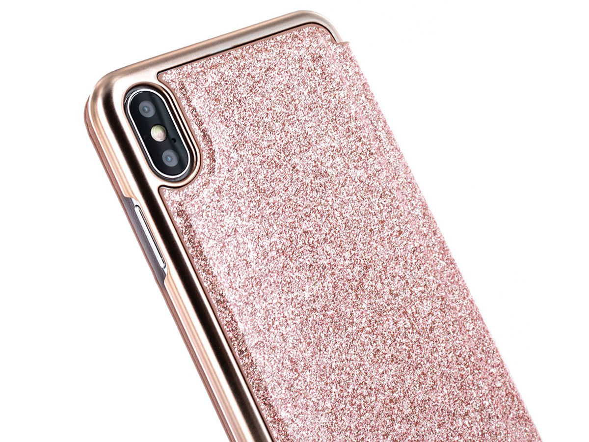 Ted Baker Glitsie Folio Case - iPhone Xs Max Hoesje