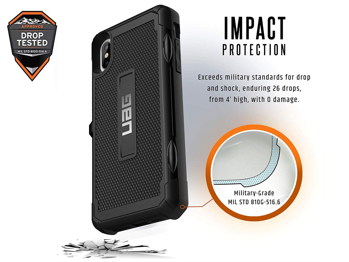 Urban Armor Gear Trooper Case - iPhone Xs Max hoesje