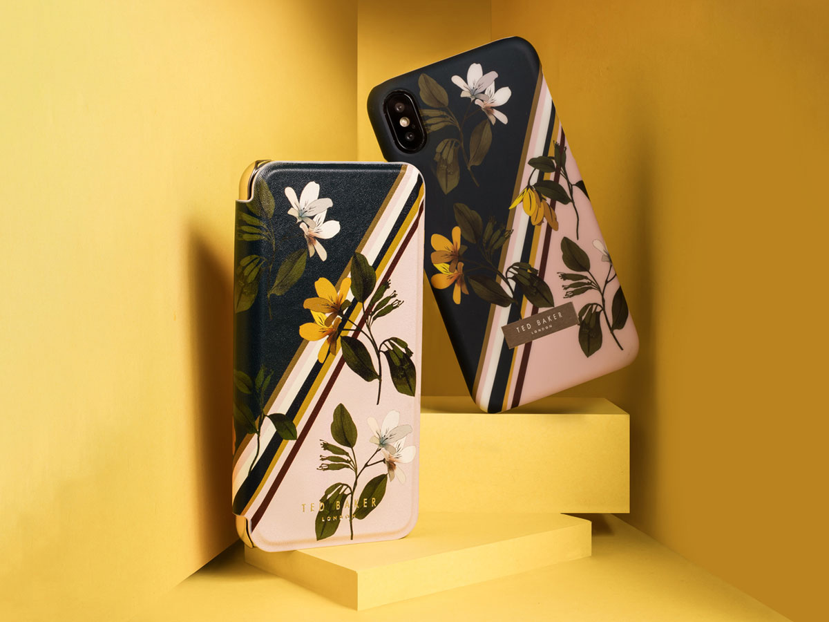 Ted Baker HHELENN Mirror Folio Case - iPhone 8+/7+/6+ Hoesje