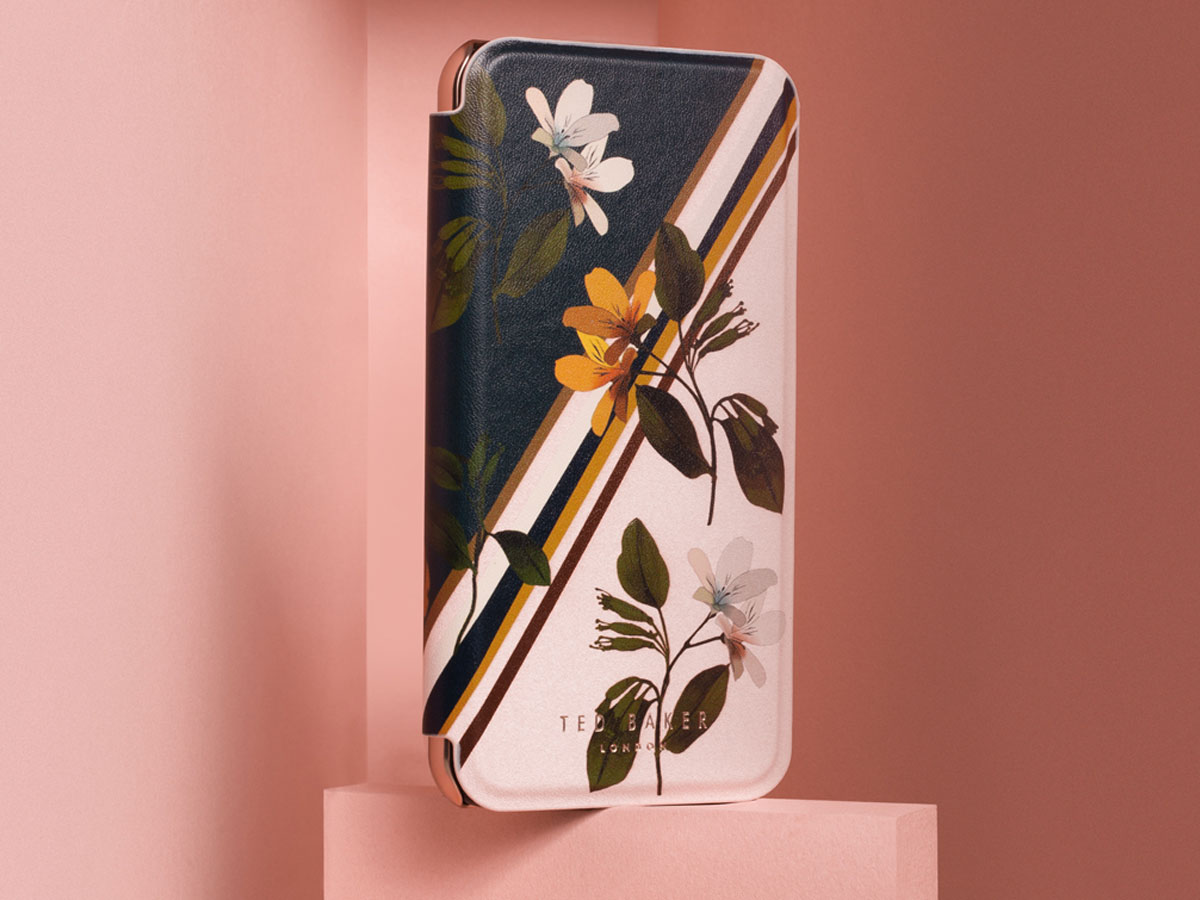 Ted Baker SAVANYA Mirror Folio Case - iPhone X/Xs Hoesje