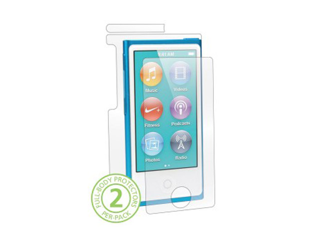 BodyGuardz UltraTough Full Body Gel Protector voor iPod nano 7G
