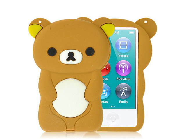 Teddy Silicone Skin Case voor iPod nano 7G
